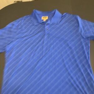 The Foundry Supply Co. Mens Royal Blue Quick Dri Short Sleeve Polo Shirt 3XLT